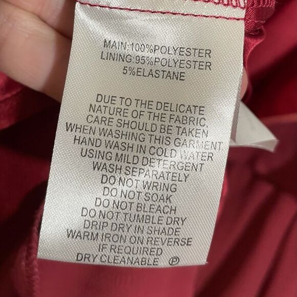 NWT Cooper St. Women’s  Mulberry Red Capulet Dress  Size 12 - Picture 11 of 13